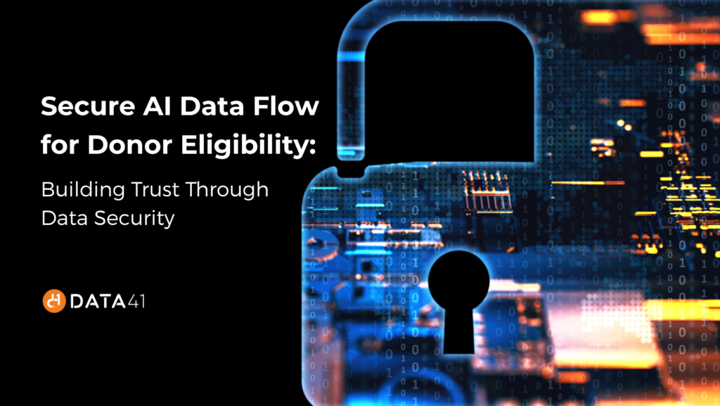 Secure AI Data Flow for Donor Eligibility - Blog Graphic