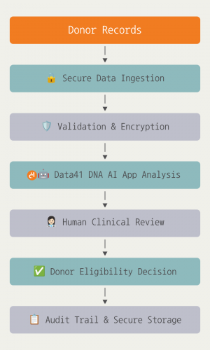 Secure AI Data Flow Diagram